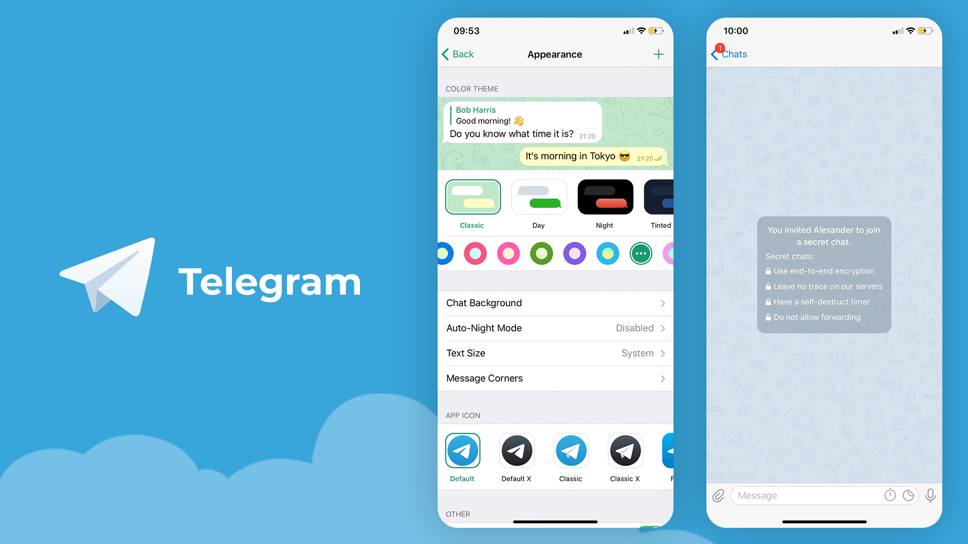 Telegram for work chat